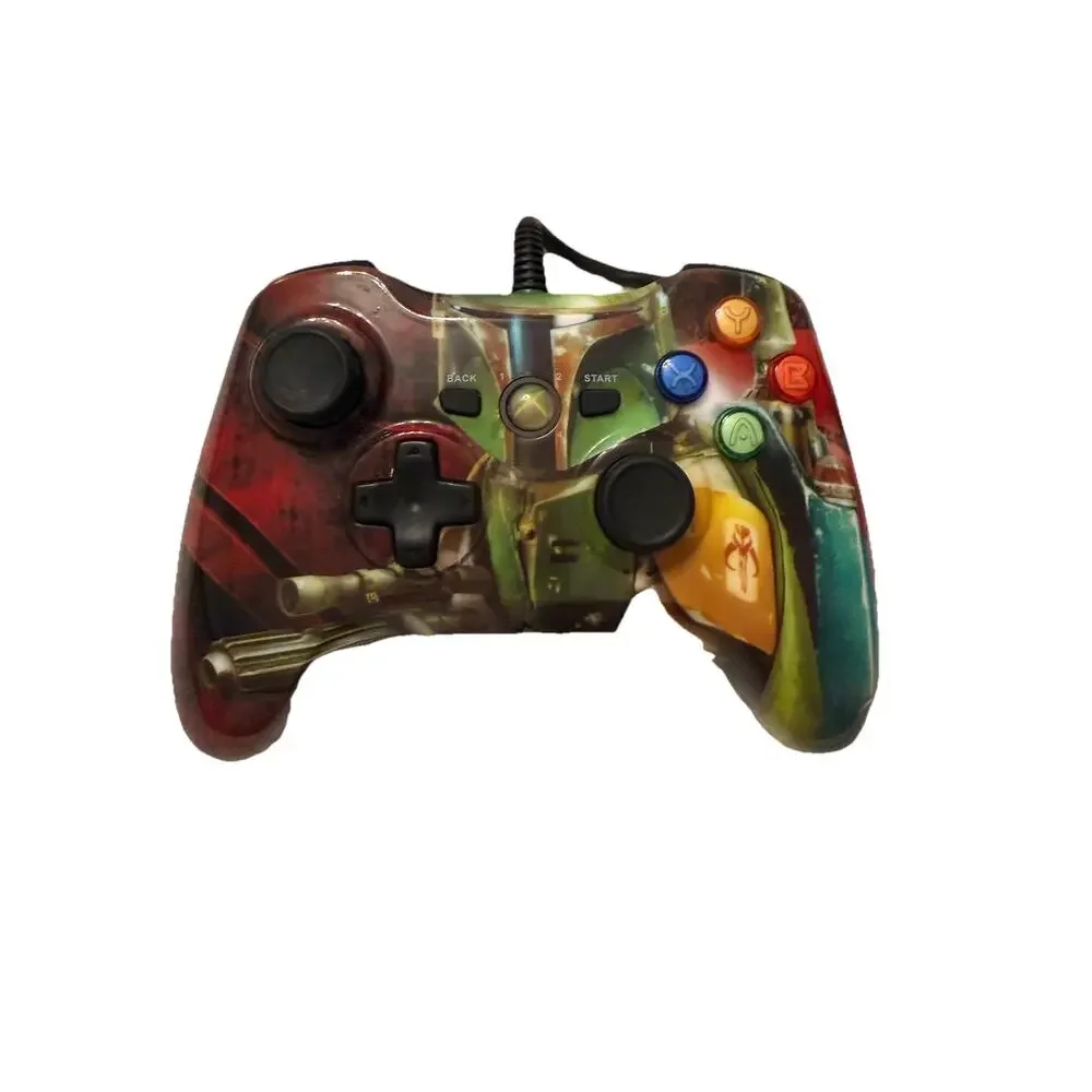 Xbox 360 PowerA Boba Fett Star Wars Wired Game Controller 2015 Disney 3351-30